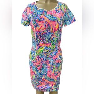 NWT Lilly Pulitzer coral ynn shift dress